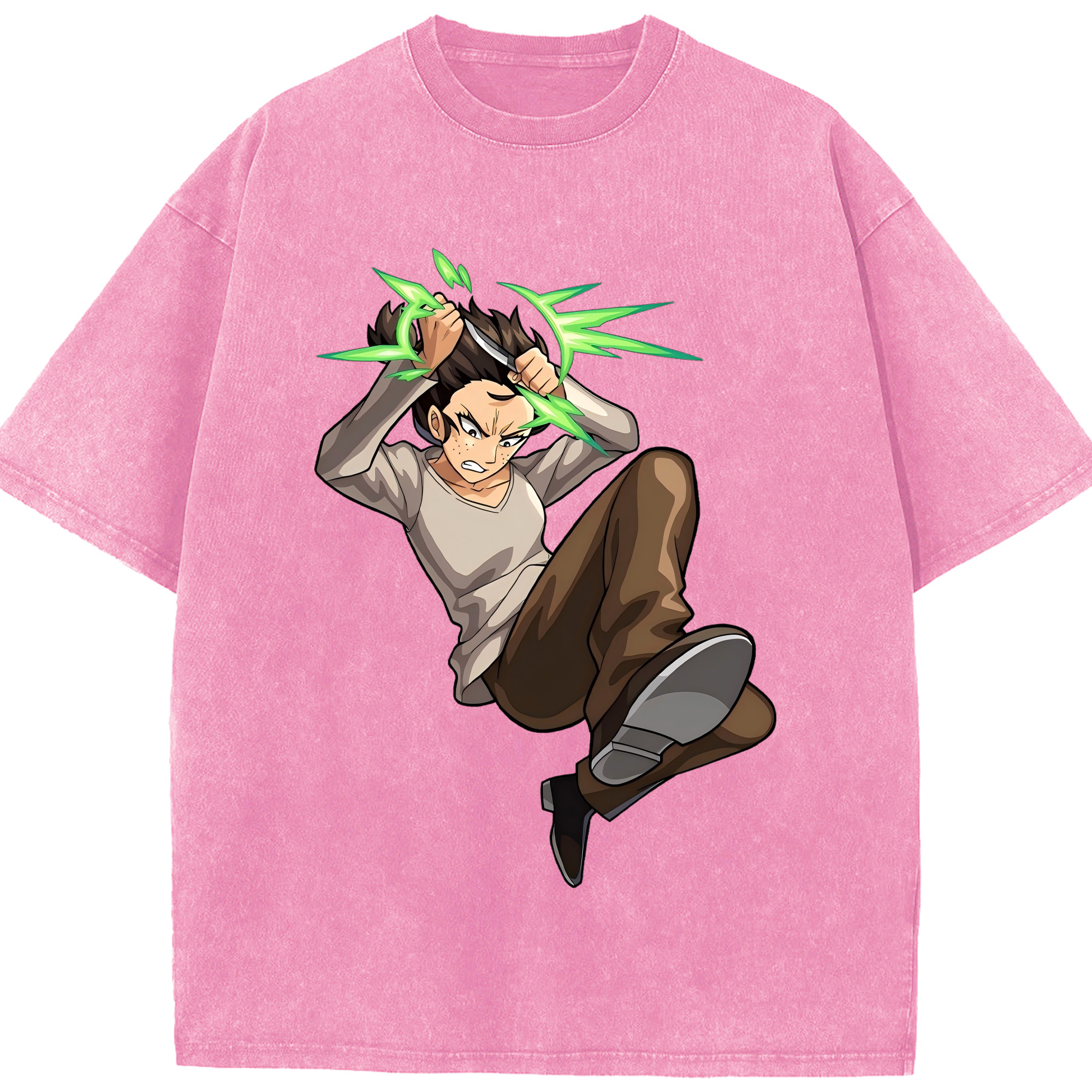 （画像用） 進撃の巨人 Attack on Titan 綿100% ヴィンテージ風 半袖Tシャツ（フロントプリント）